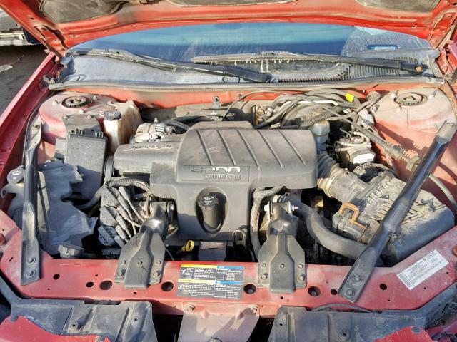 2G2WR554871227478 - 2007 PONTIAC GRAND PRIX RED photo 7