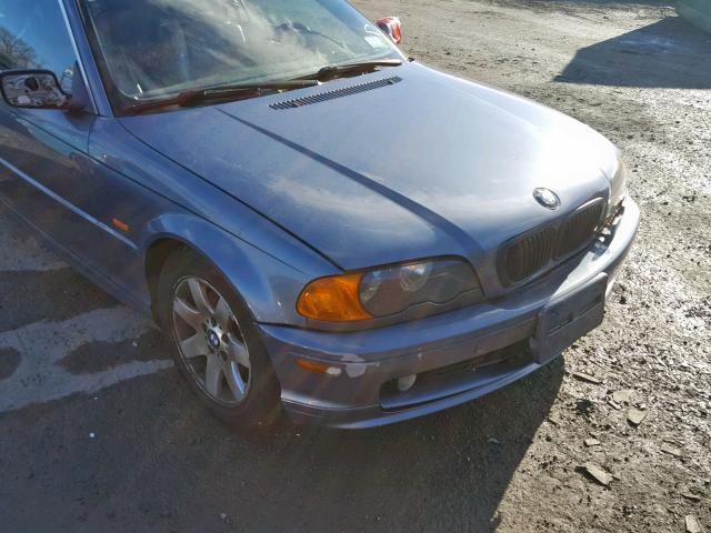 WBABR3349YEA82484 - 2000 BMW 323 CI BLUE photo 9