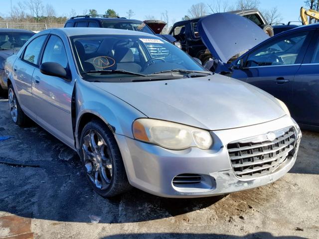 1C3EL46R24N357459 - 2004 CHRYSLER SEBRING LX SILVER photo 1