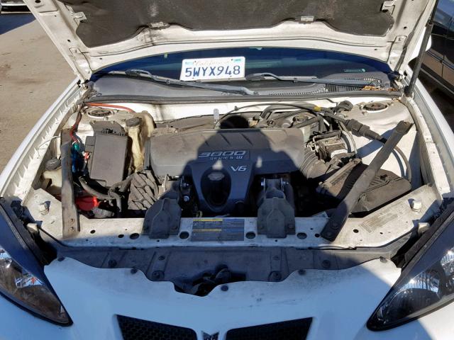 2G2WS522551147947 - 2005 PONTIAC GRAND PRIX თეთრი ფოტო 7