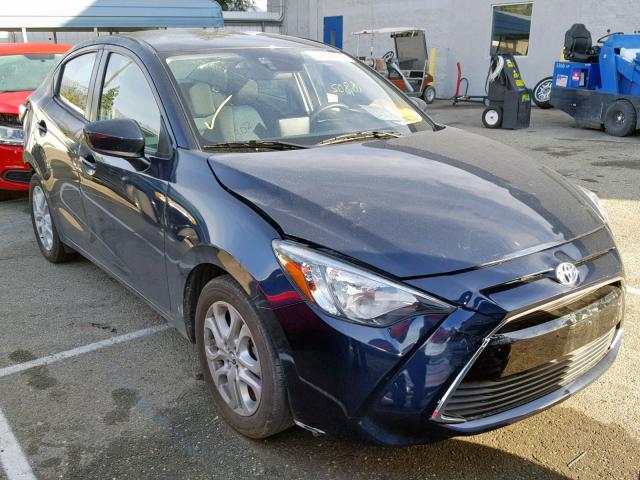 3MYDLBYV0JY301557 - 2018 TOYOTA YARIS IA BLUE photo 1