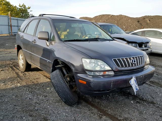 JTJHF10U620291968 - 2002 LEXUS RX 300 BLUE photo 1