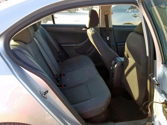 3VW2K7AJ8EM335608 - 2014 VOLKSWAGEN JETTA BASE Արծաթագույն լուսանկար 6