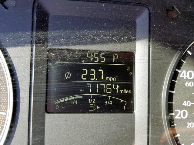 3VW2K7AJ8EM335608 - 2014 VOLKSWAGEN JETTA BASE Արծաթագույն լուսանկար 8