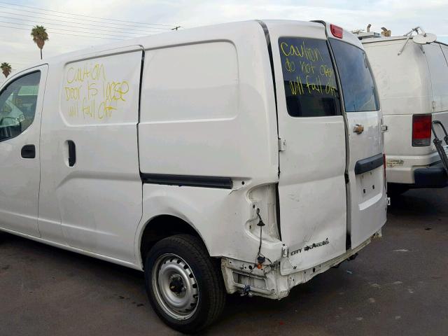 3N63M0ZN6FK707649 - 2015 CHEVROLET CITY EXPRE WHITE photo 9