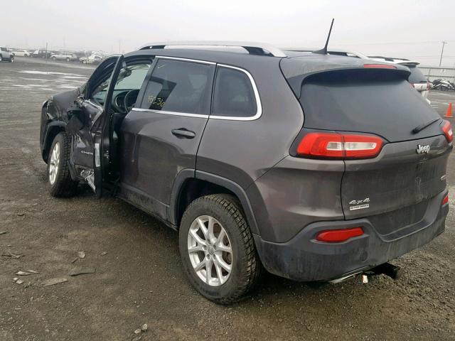 1C4PJMCS0HD230111 - 2017 JEEP CHEROKEE L CHARCOAL photo 3