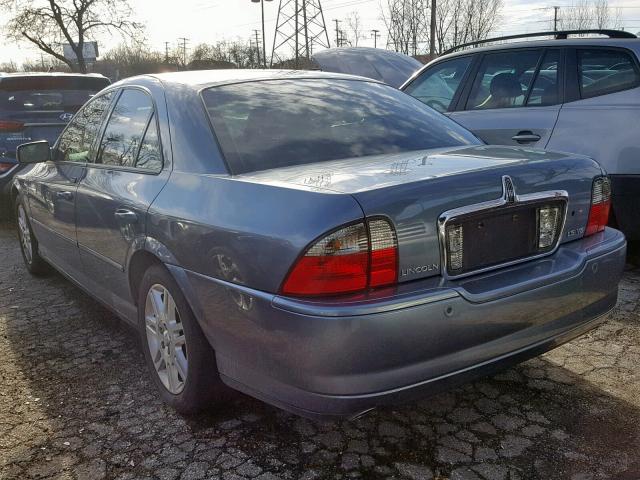 1LNHM87A53Y686428 - 2003 LINCOLN LS BLUE photo 3