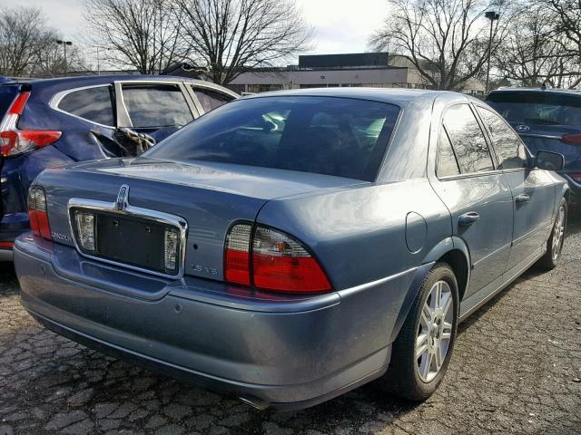 1LNHM87A53Y686428 - 2003 LINCOLN LS BLUE photo 4