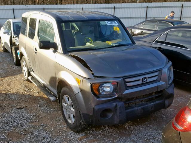 5J6YH18768L015612 - 2008 HONDA ELEMENT EX GRAY photo 1