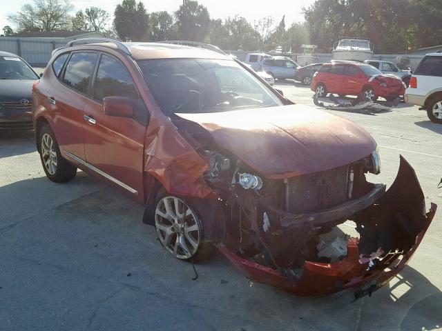 JN8AS5MTXBW181399 - 2011 NISSAN ROGUE S BURGUNDY photo 1