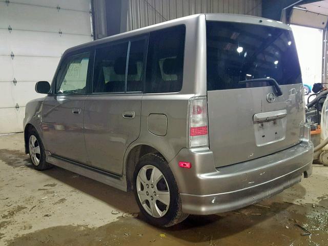 JTLKT324250191885 - 2005 TOYOTA SCION XB Күміс фото 3
