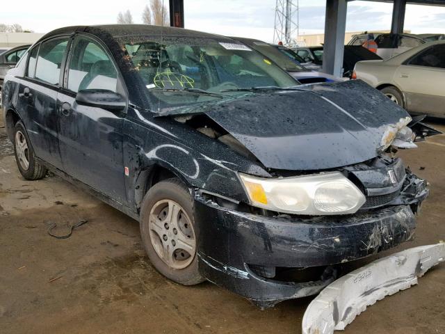 1G8AG52F54Z155511 - 2004 SATURN ION LEVEL BLACK photo 1