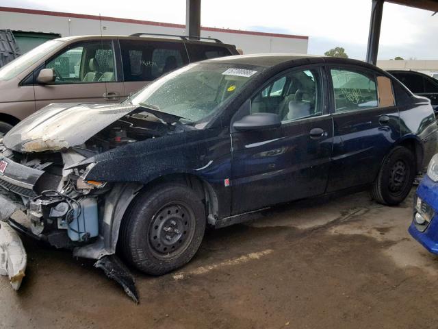 1G8AG52F54Z155511 - 2004 SATURN ION LEVEL BLACK photo 2