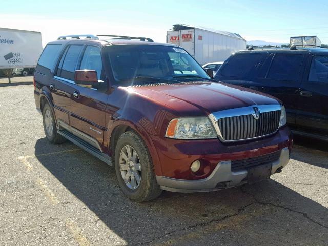 5LMFU28R43LJ20893 - 2003 LINCOLN NAVIGATOR 勃艮第红 照片 1