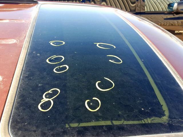 5LMFU28R43LJ20893 - 2003 LINCOLN NAVIGATOR 勃艮第红 照片 9