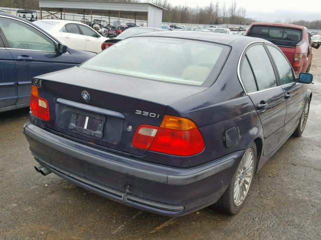 WBAAV53411FJ72602 - 2001 BMW 330 I BLUE photo 4