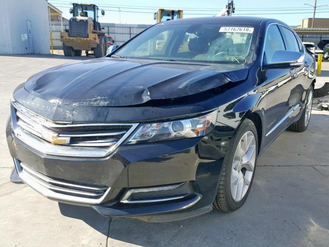 2G1125S35J9147305 - 2018 CHEVROLET IMPALA PRE BLACK photo 2