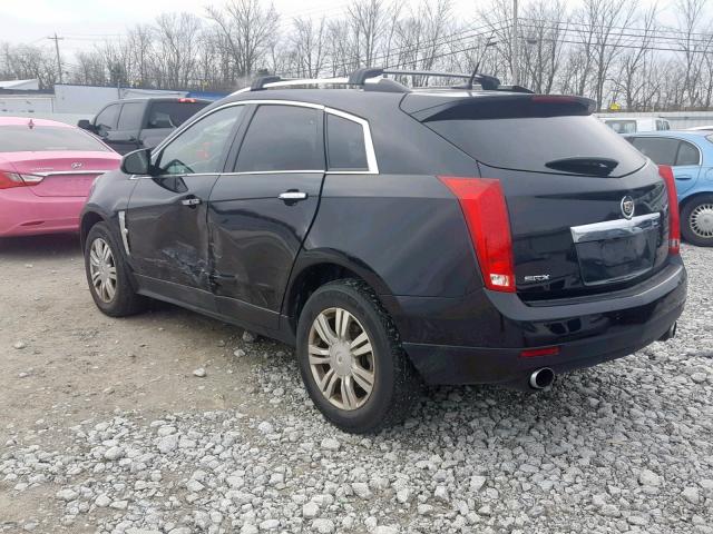 3GYFNAEYXBS671729 - 2011 CADILLAC SRX LUXURY BLACK photo 3