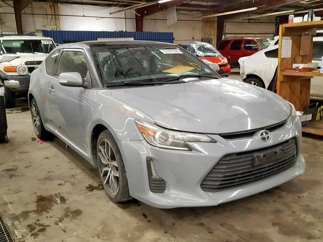 JTKJF5C7XFJ013472 - 2015 TOYOTA SCION TC ნაცრისფერი ფოტო 1