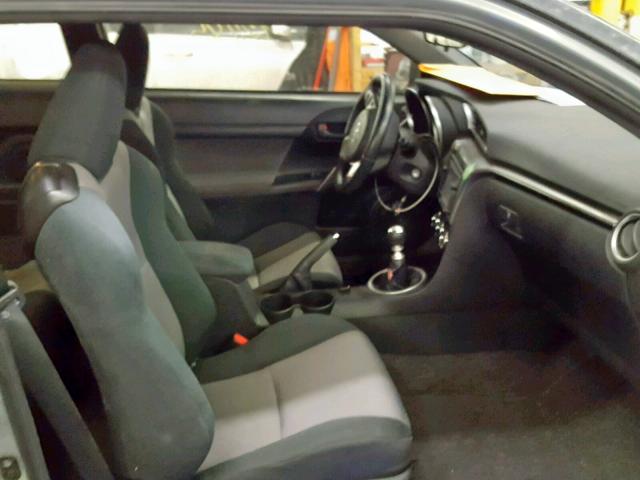 JTKJF5C7XFJ013472 - 2015 TOYOTA SCION TC ნაცრისფერი ფოტო 5