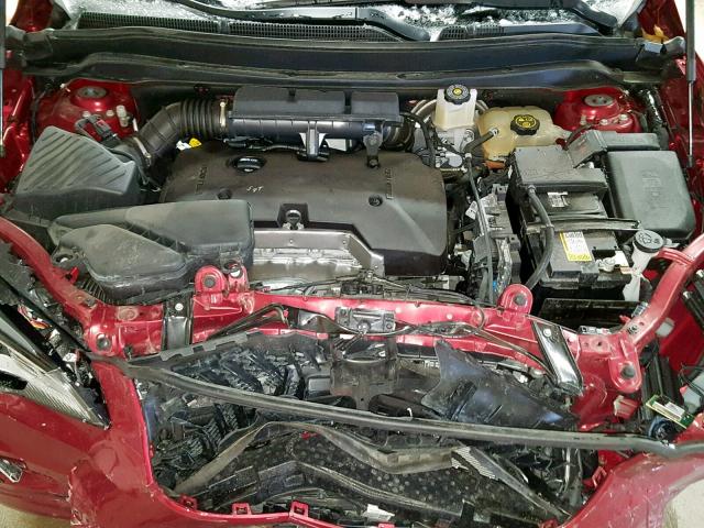 LRBFX2SAXJD051814 - 2018 BUICK ENVISION E RED photo 7