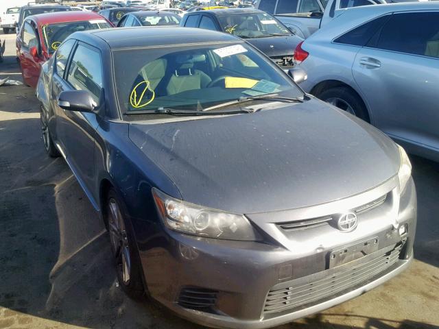 JTKJF5C70D3046336 - 2013 TOYOTA SCION TC ნაცრისფერი ფოტო 1