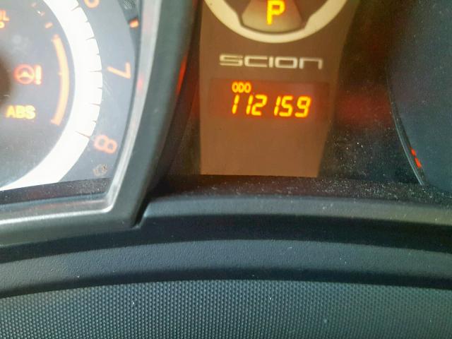JTKJF5C70D3046336 - 2013 TOYOTA SCION TC ნაცრისფერი ფოტო 8