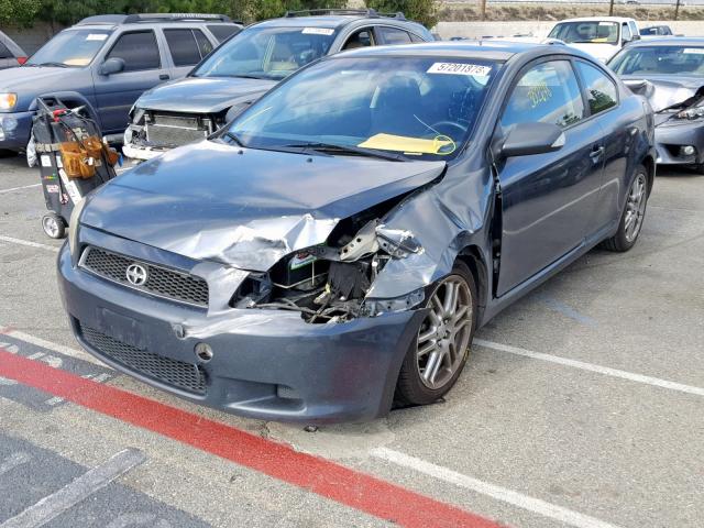 JTKDE177070171555 - 2007 TOYOTA SCION TC 石墨色 照片 2