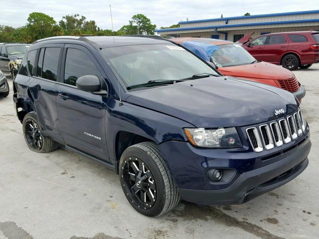1C4NJCBA0ED513405 - 2014 JEEP COMPASS SP 蓝色 照片 1