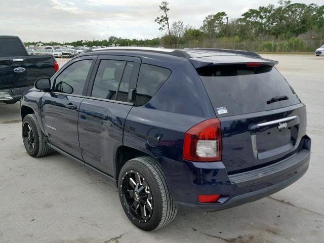 1C4NJCBA0ED513405 - 2014 JEEP COMPASS SP 蓝色 照片 3