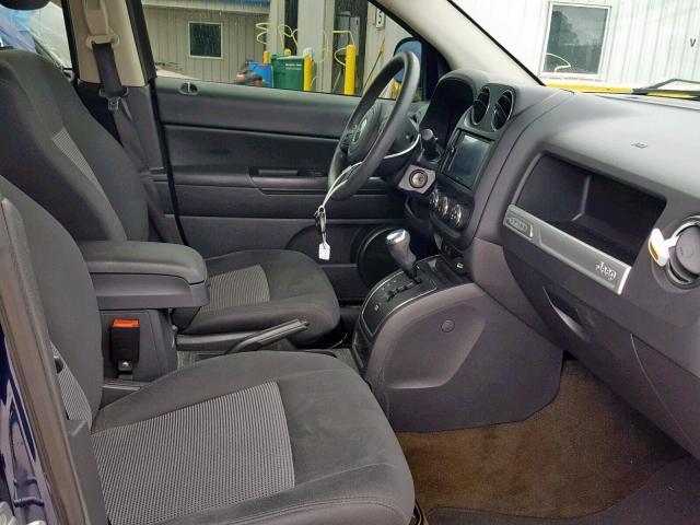 1C4NJCBA0ED513405 - 2014 JEEP COMPASS SP 蓝色 照片 5