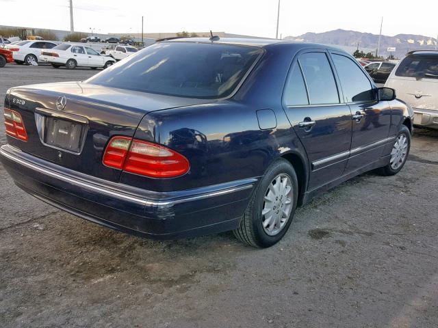 WDBJF65J41B249641 - 2001 MERCEDES-BENZ E 320 PURPLE photo 4