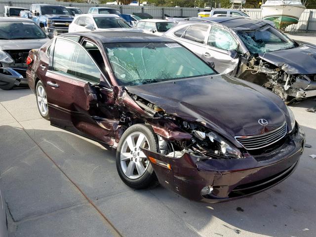 JTHBA30G155141379 - 2005 LEXUS ES 330 BURGUNDY photo 1