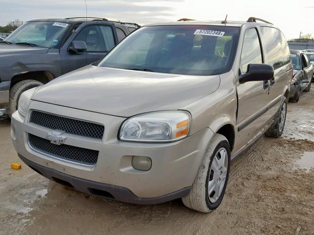 1GNDU231X7D218284 - 2007 CHEVROLET UPLANDER L 金色 照片 2