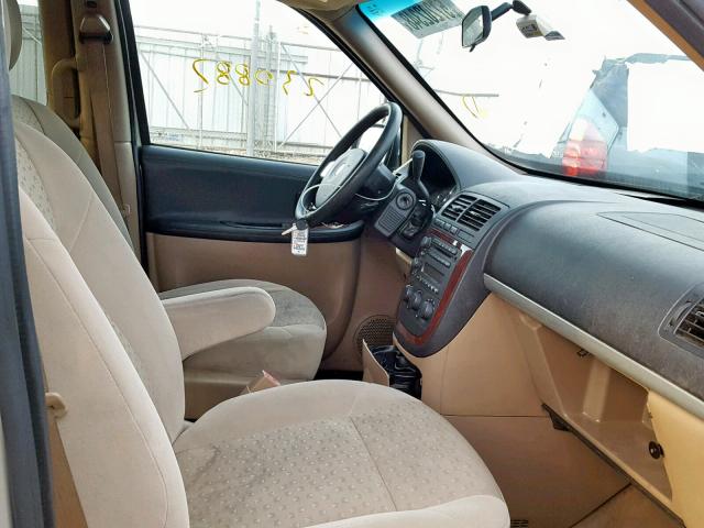 1GNDU231X7D218284 - 2007 CHEVROLET UPLANDER L 金色 照片 5