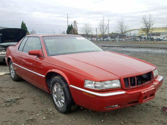 1G6ET1295TU600575 - 1996 CADILLAC ELDORADO T MAROON photo 1