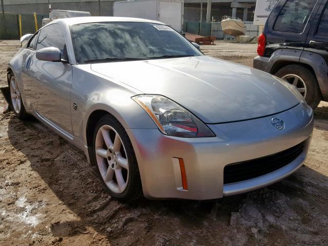 JN1AZ34D63T109447 - 2003 NISSAN 350Z COUPE SILVER photo 1