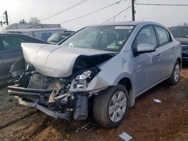 3N1AB61E69L632256 - 2009 NISSAN SENTRA 2.0 SILVER photo 2