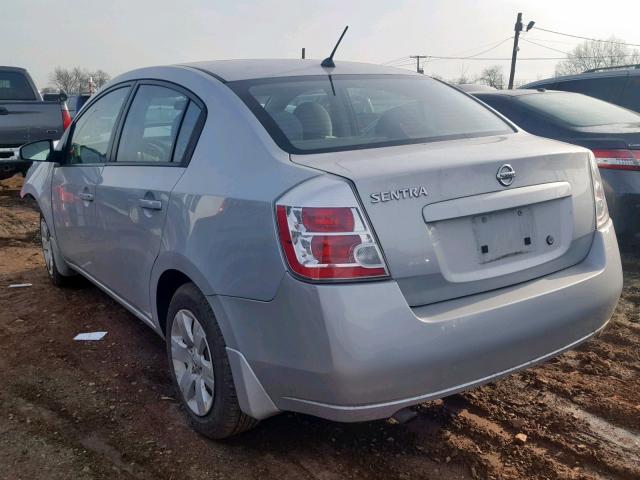 3N1AB61E69L632256 - 2009 NISSAN SENTRA 2.0 SILVER photo 3