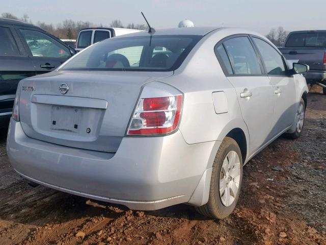 3N1AB61E69L632256 - 2009 NISSAN SENTRA 2.0 SILVER photo 4