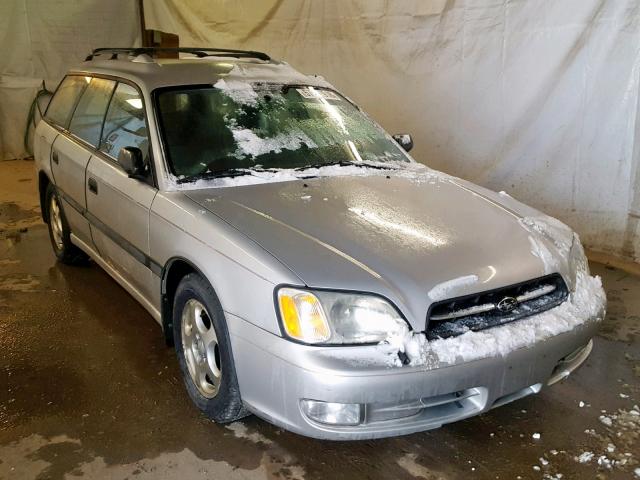 4S3BH635X27300781 - 2002 SUBARU LEGACY L SILVER photo 1