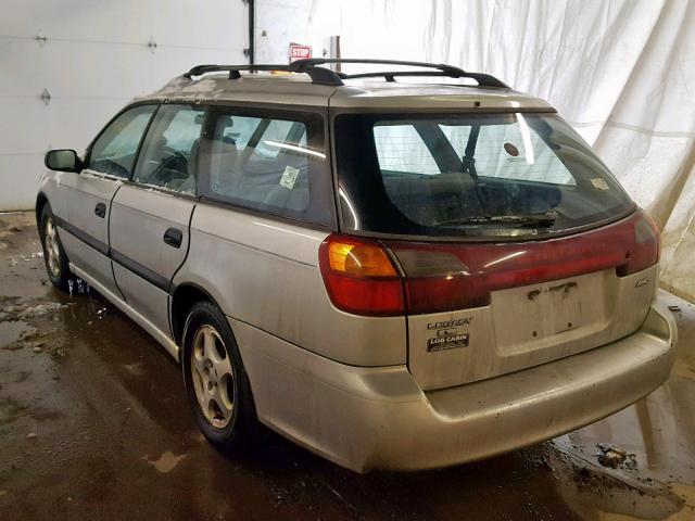 4S3BH635X27300781 - 2002 SUBARU LEGACY L SILVER photo 3