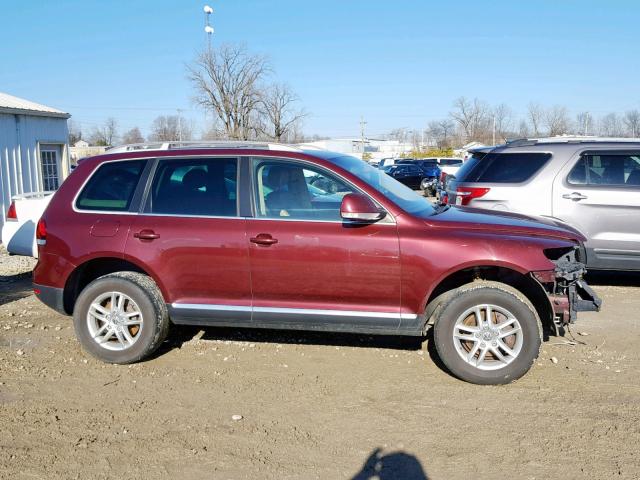 WVGBE77L48D008864 - 2008 VOLKSWAGEN TOUAREG 2 BURGUNDY photo 9