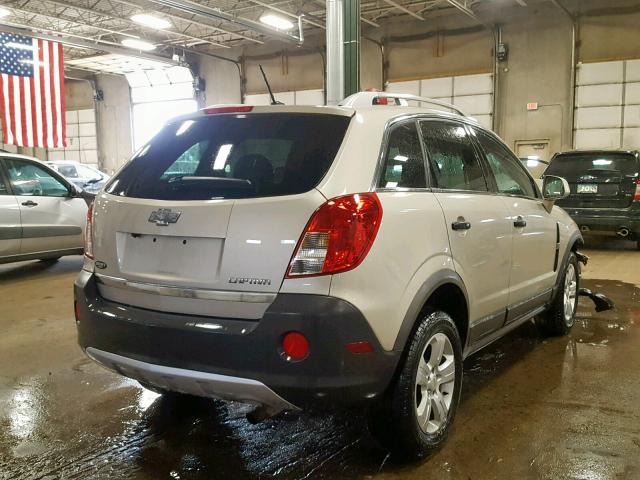 3GNAL2EK6ES580492 - 2014 CHEVROLET CAPTIVA LS 金色 照片 4