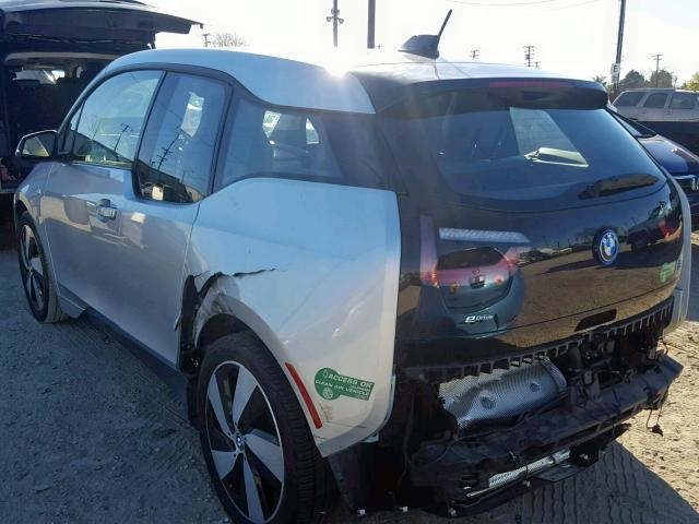 WBY1Z4C54EV277266 - 2014 BMW I3 REX ვერცხლისფერი ფოტო 3