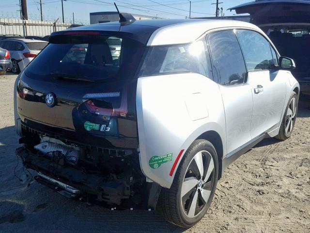 WBY1Z4C54EV277266 - 2014 BMW I3 REX ვერცხლისფერი ფოტო 4