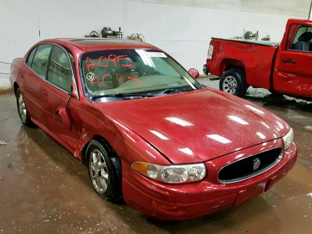 1G4HR54KX4U165744 - 2004 BUICK LESABRE LI RED photo 1