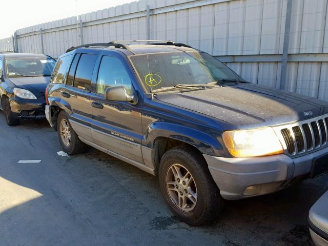 1J4GW48N8YC308414 - 2000 JEEP GRAND CHER BLUE photo 1