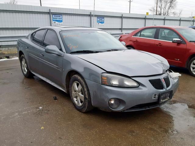 2G2WP552581107143 - 2008 PONTIAC GRAND PRIX Сұр фото 1