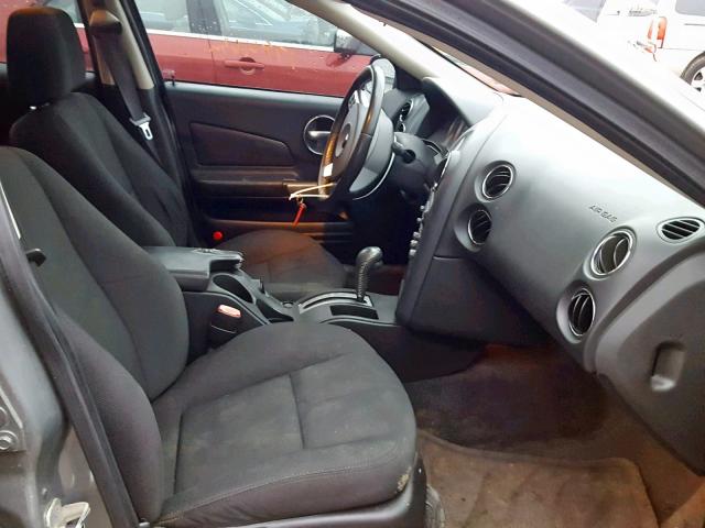 2G2WP552581107143 - 2008 PONTIAC GRAND PRIX Сұр фото 5